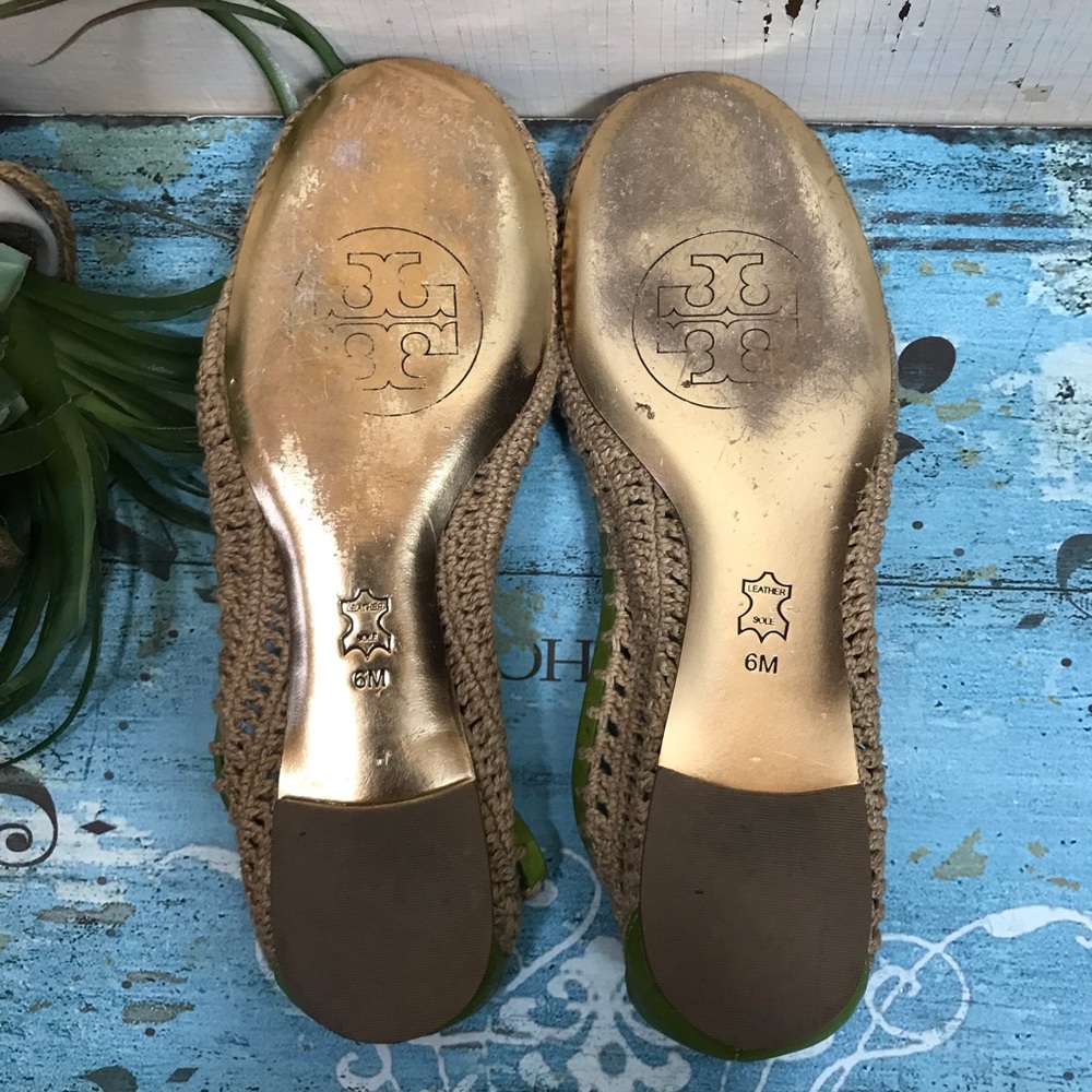 ☘️❄️Tory Burch Rory Ballet Flats ❄️☘️ - Picture 3 of 10
